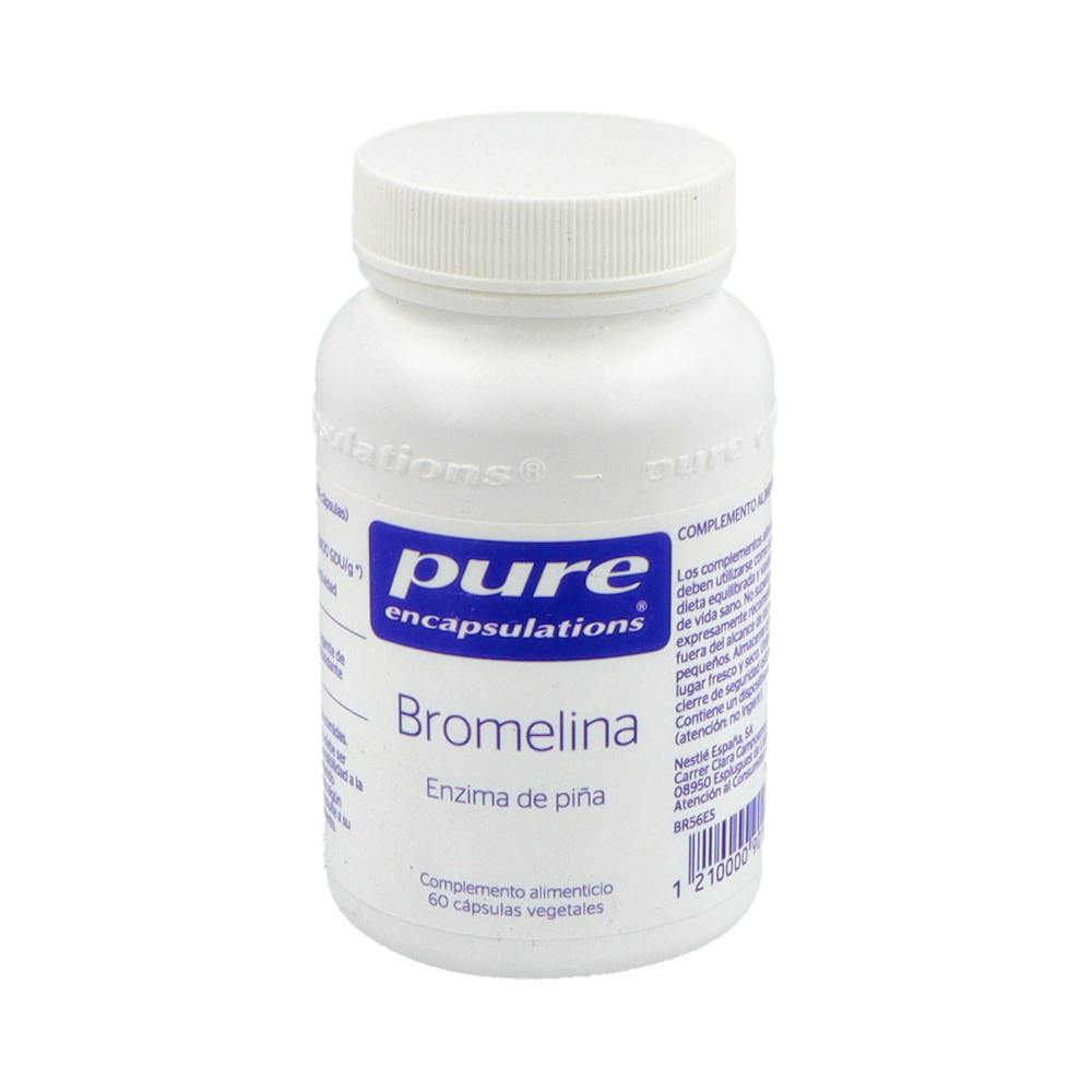 PURE ENCAPSULATIONS BROMELINA 60 CAPSULAS VEGETALES
