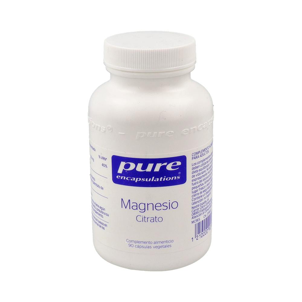 PURE ENCAPSULATIONS MAGNESIO CITRATO 90 CAPSULAS VEGETALES