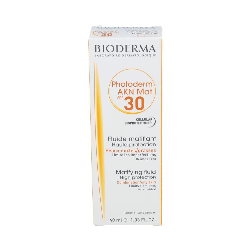 PHOTODERM AKN SPF 40 MAT FLUIDO BIODERMA 1 ENVASE 40 ML