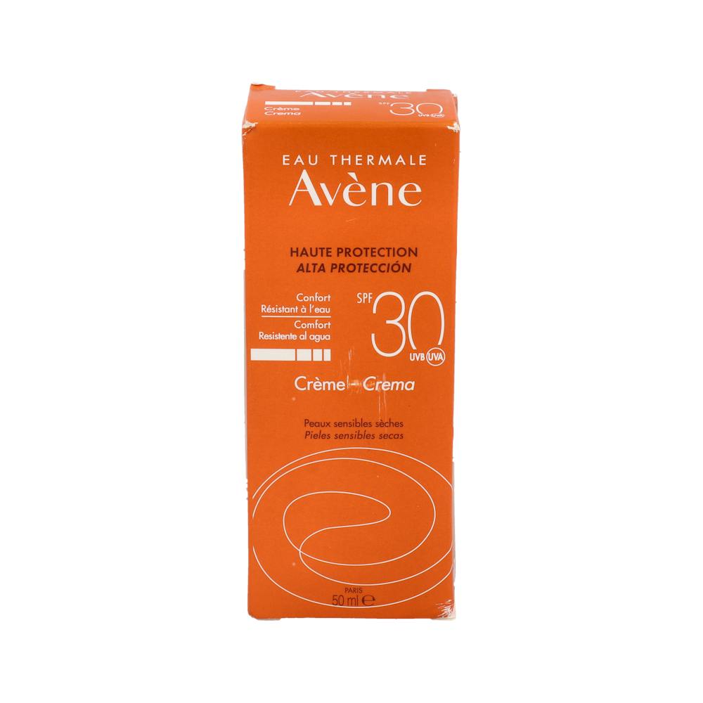 AVENE SPF 30 CREMA ALTA PROTECCION 1 ENVASE 50 ML
