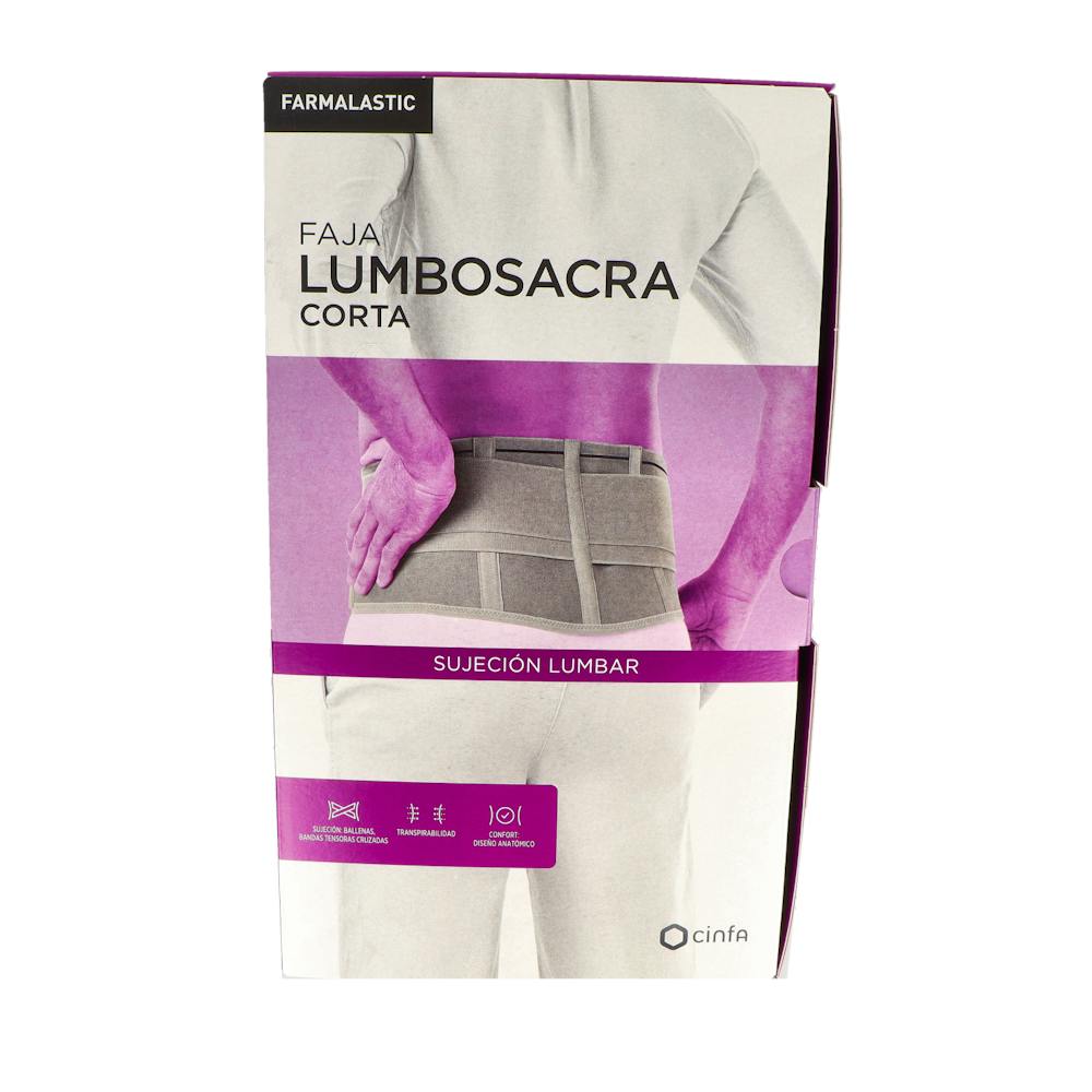 FAJA LUMBAR FARMALASTIC DOBLE REFUERZO T 1