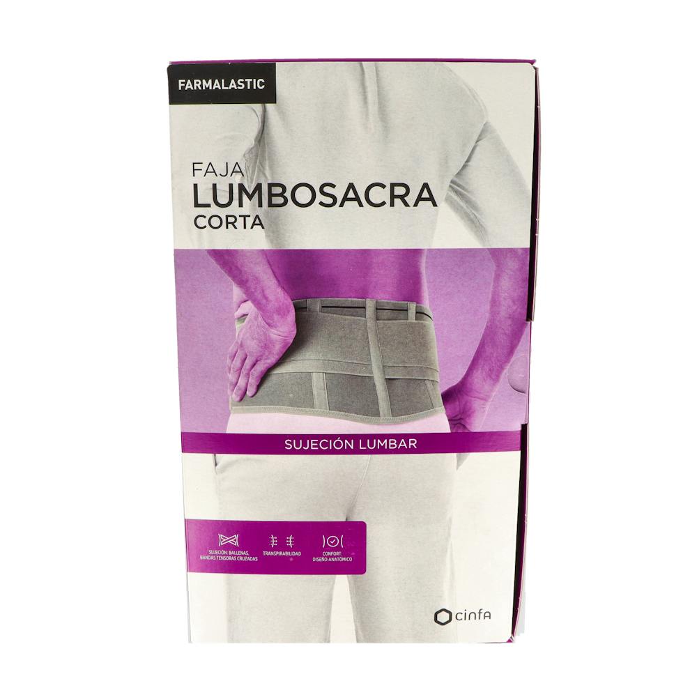 FAJA LUMBAR FARMALASTIC DOBLE REFUERZO T 2