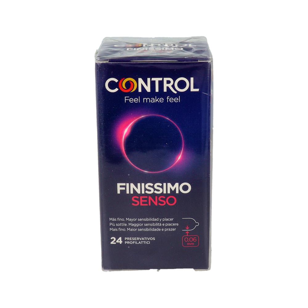 CONTROL FINISSIMO SENSO PRESERVATIVOS 24 UNIDADES