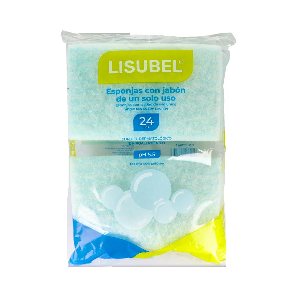 ESPONJAS ENJABONADAS UN SOLO USO LISUBEL 2U