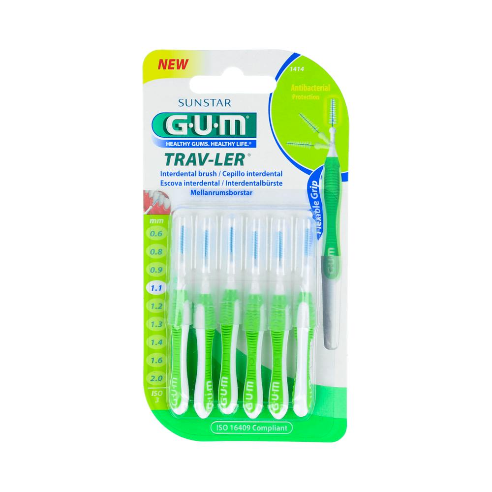 CEPILLO GUM VIAJE 1414 CONICO