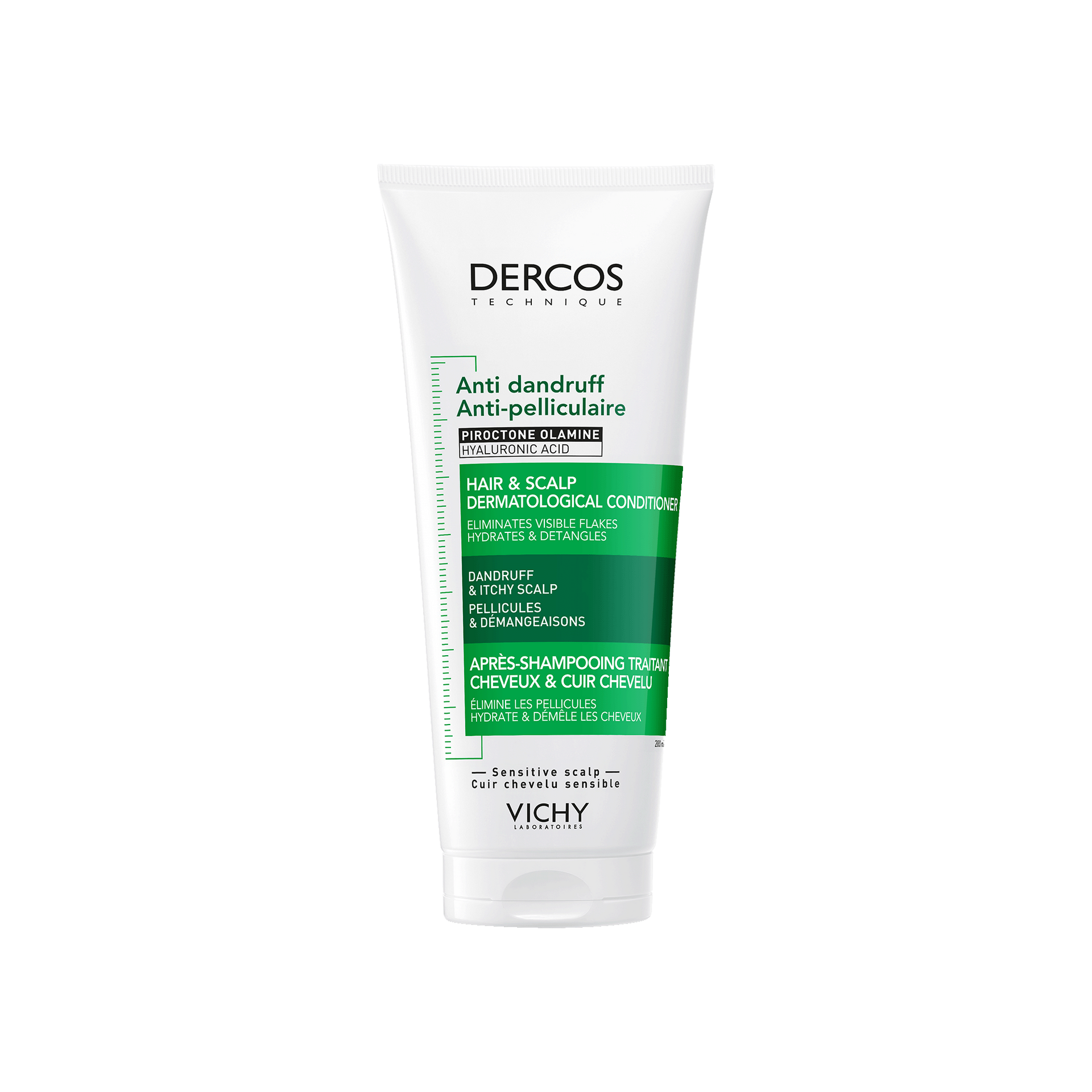DERCOS ANTICASPA ACONDICIONADOR 1 ENVASE 200 ML