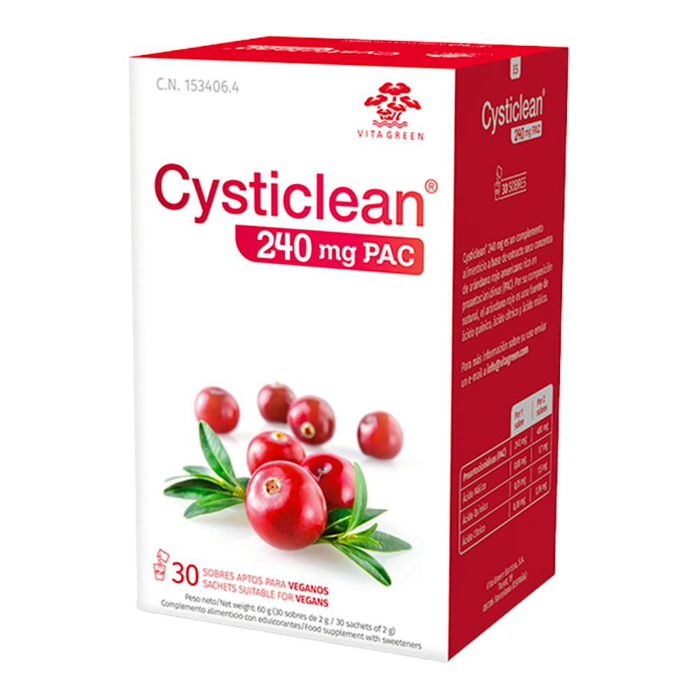 CYSTICLEAN 240 MG PAC 30 SOBRE