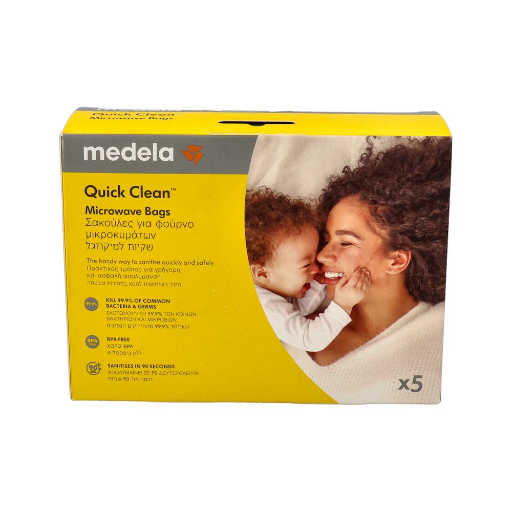 MEDELA BOLSAS PARA MICROONDAS REUTILIZABLES QUICK CLEAN 5 U
