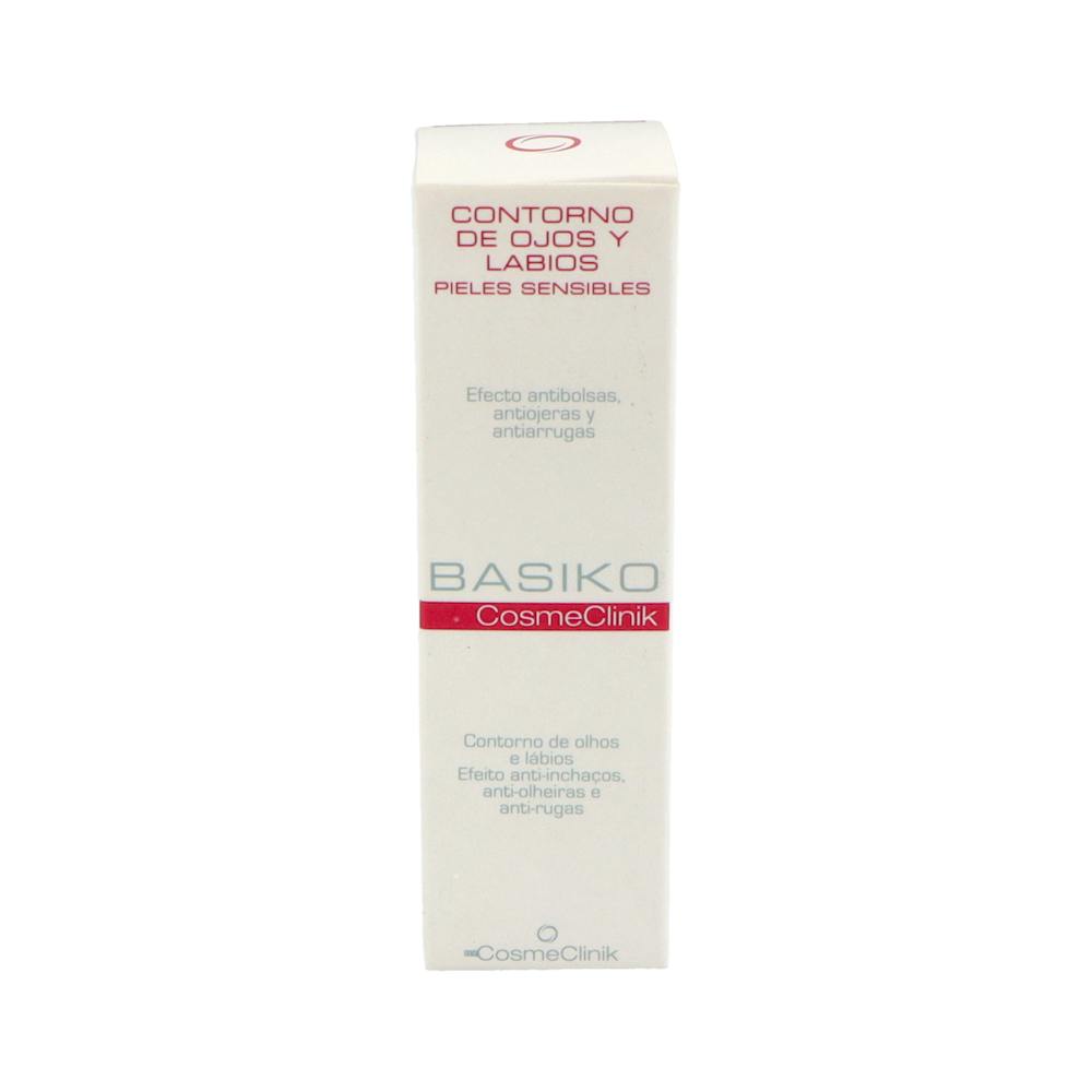 BASIKO CONTORNO DE OJOS Y LABIOS PIEL SENSIBLE COSMECLINIK 1 TUBO 15 ML