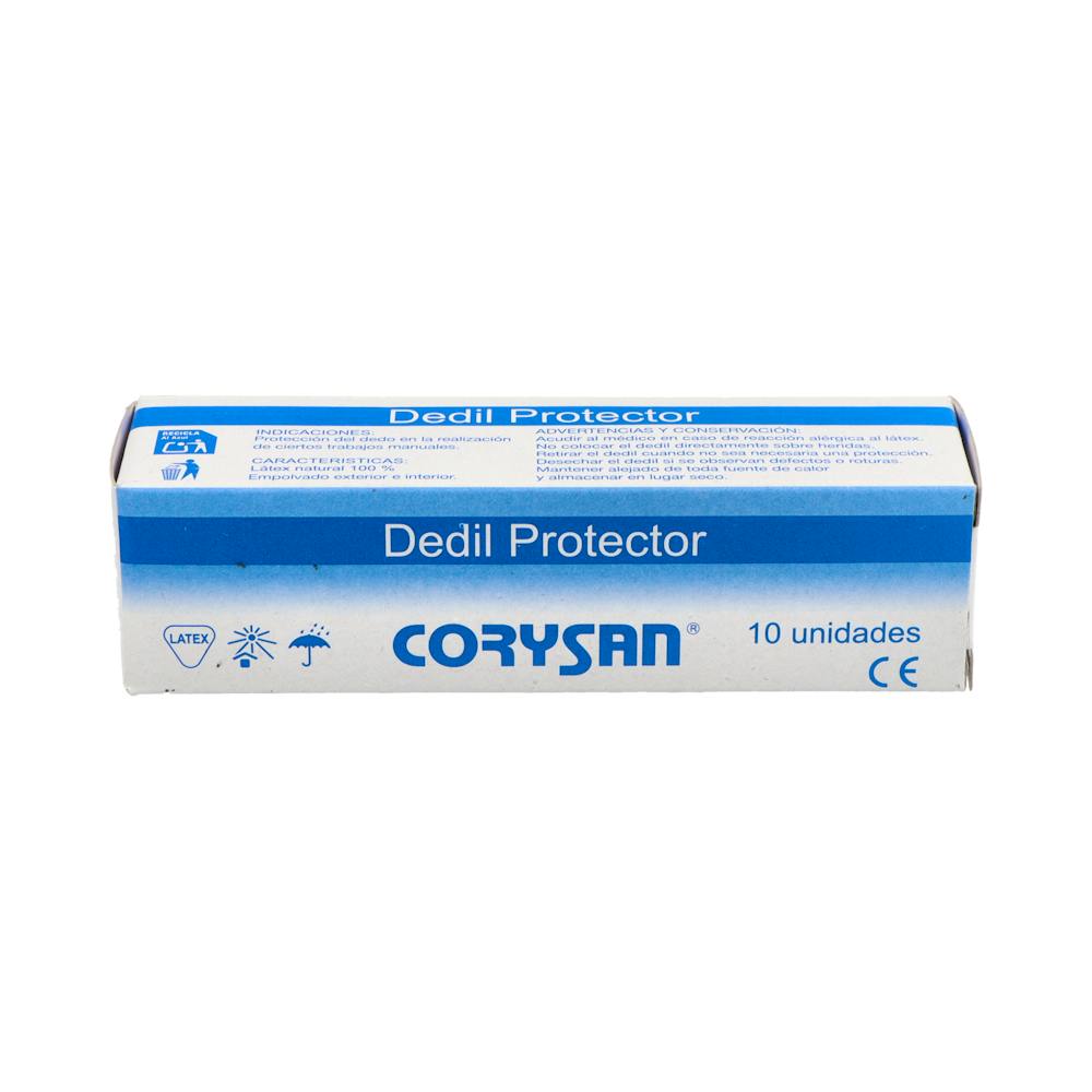 DEDIL CORYSAN LATEX DIAMETRO 23 CM TALLA 7 10 UNIDADES
