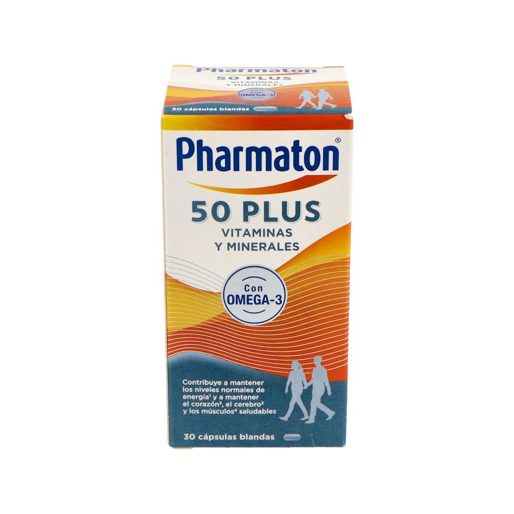PHARMATON 50 PLUS 30 CAPSULAS