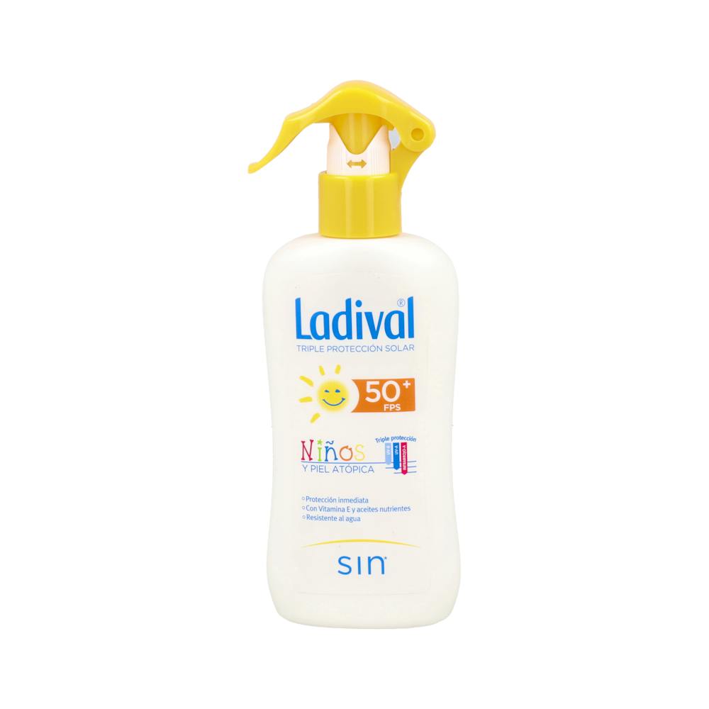 LADIVAL NIÑOS Y PIELES ATOPICAS SPRAY FPS50+ 1 ENVASE 200 ML