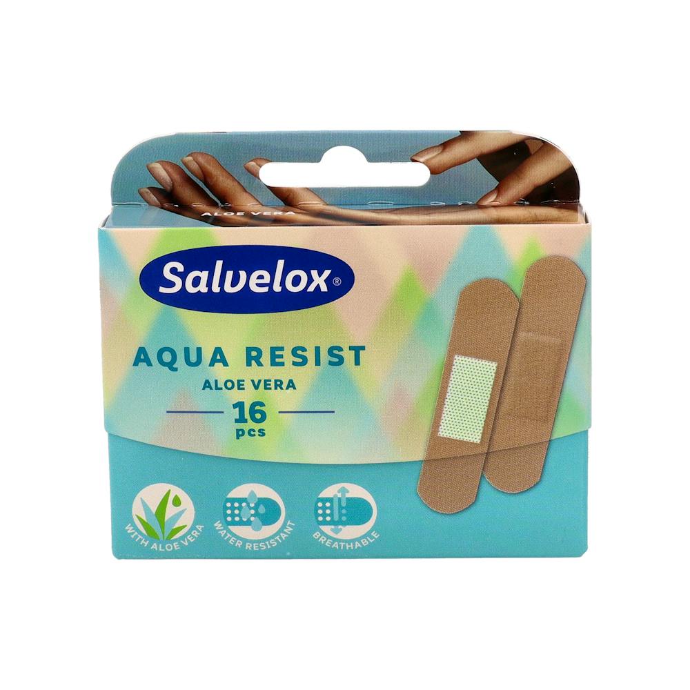 SALVELOX AQUA RESIST TIRITAS DEDO ALOE VERA 16 APOSITOS 72 MM X 19 MM