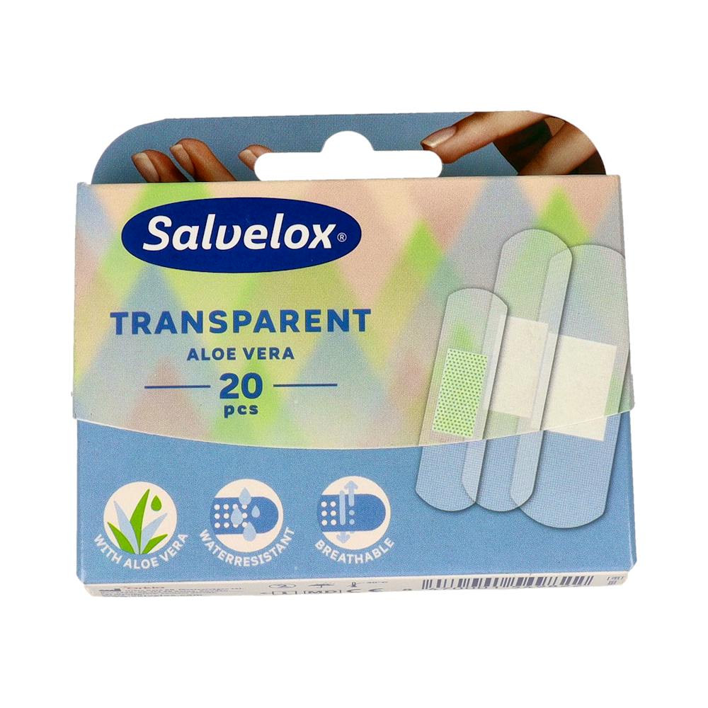 SALVELOX TRANSPARENT APOSITO ADHESIVO ALOE VERA 20 APOSITOS