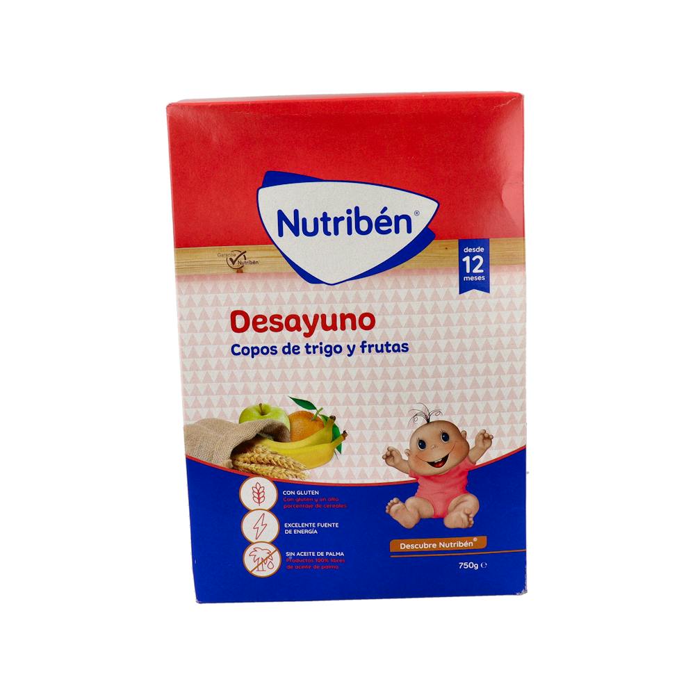 NUTRIBEN DESAYUNO COPOS DE TRIGO CON FRUTAS 750