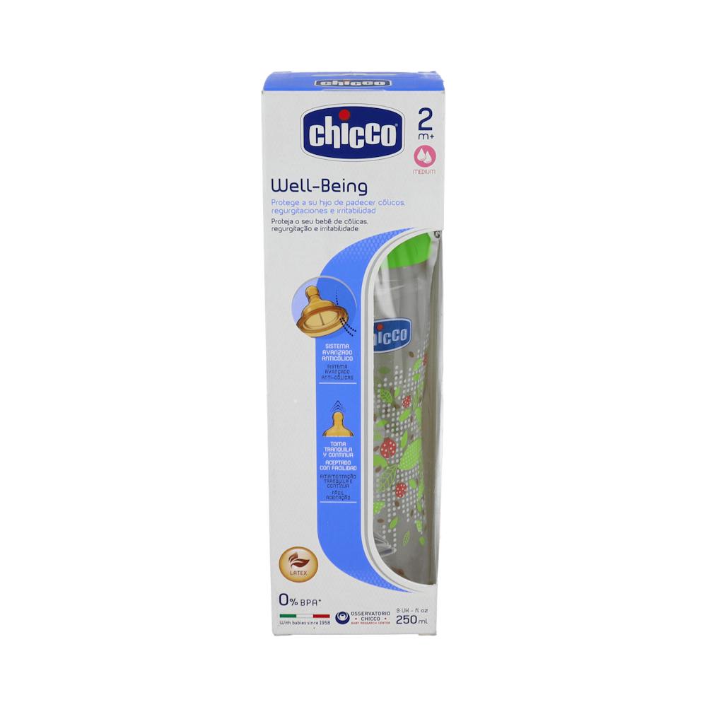 BIBERON PP T CAUCHO CHICCO FLUJO MEDIO 2M+ 250 M