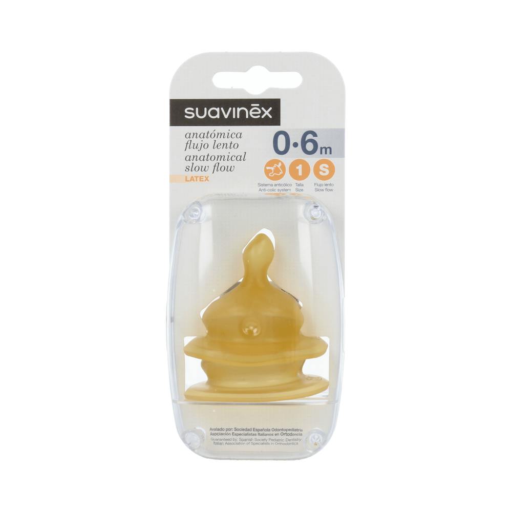 TETINA LATEX ANATOMICA SUAVINEX T 1S 2 U