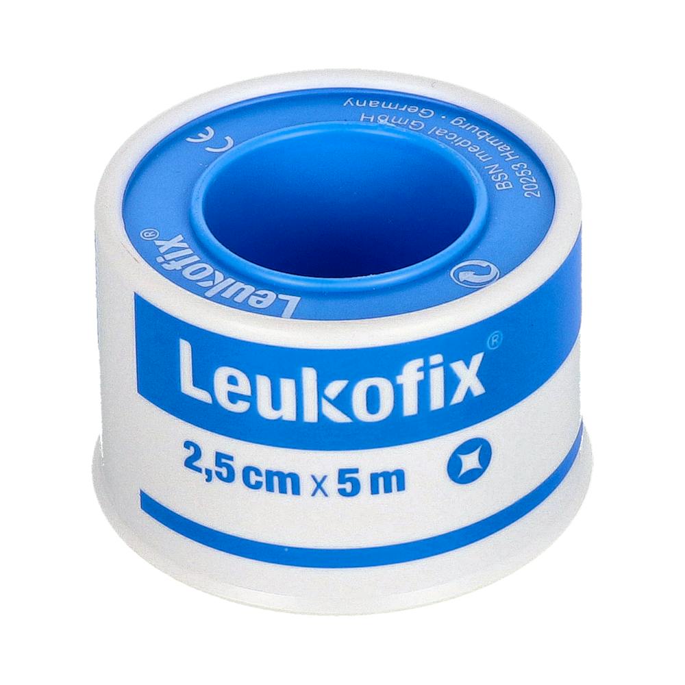 LEUKOFIX ESPARADRAPO HIPOALERGICO PLASTICO 5 X 25 CM