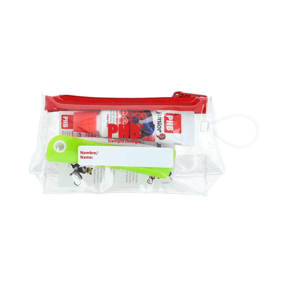 PHB KIT JUNIOR 1 CEPILLO PLEGABLE + 1 ENVASE GEL 15 ML LADYBUG