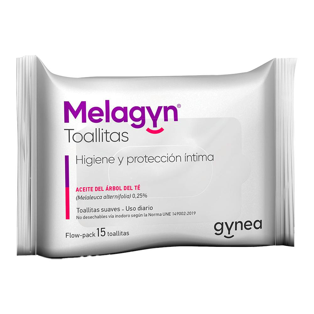 MELAGYN TOALLITAS FLOW PACK 15 U