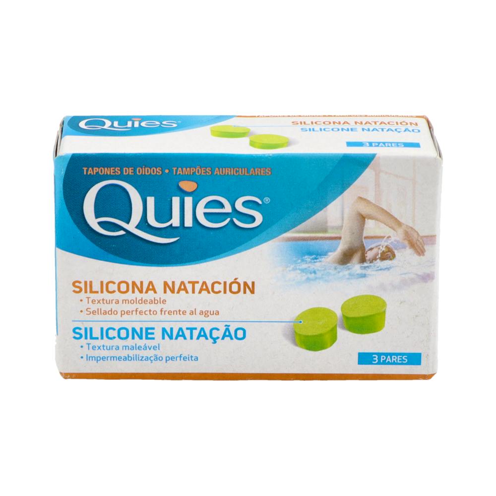 QUIES TAPONES OIDOS MAXI SILICONA 6 U