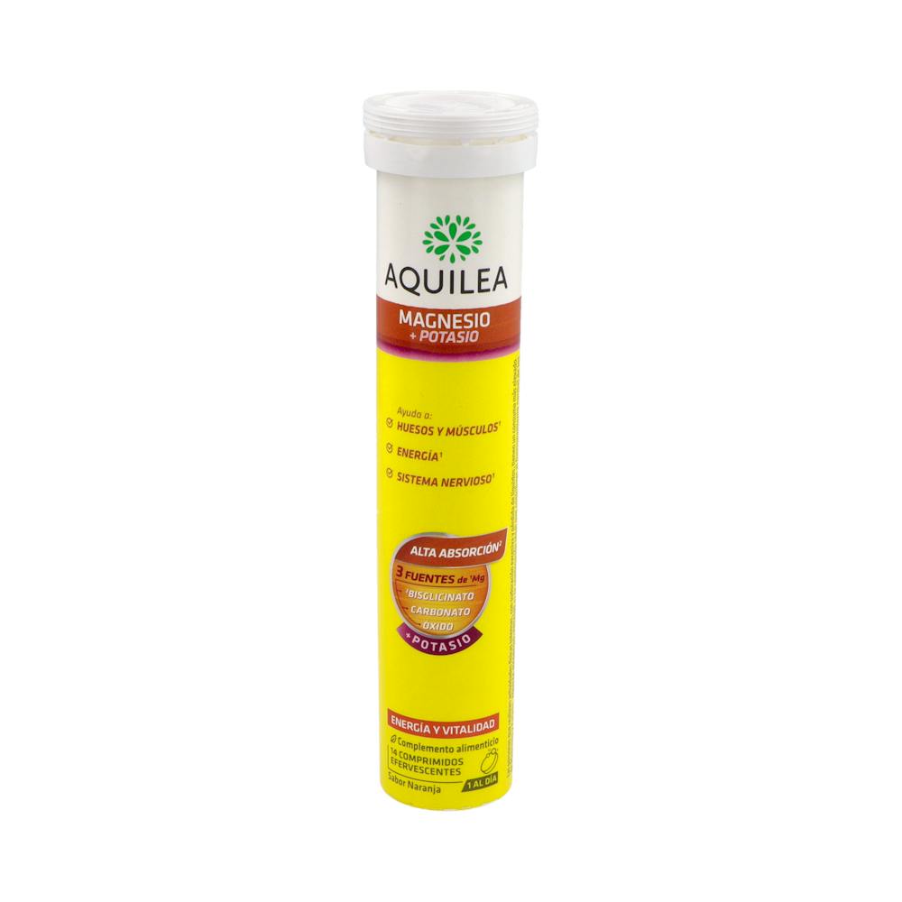 AQUILEA MAGNESIO+ POTASIO COMP EFERVESCENTE 14