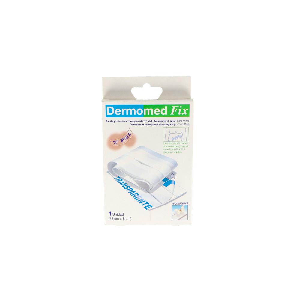 DERMOMED FIX SEGUNDA PIEL APOSITO ESTERIL BANDA 75 CM X 8 CM