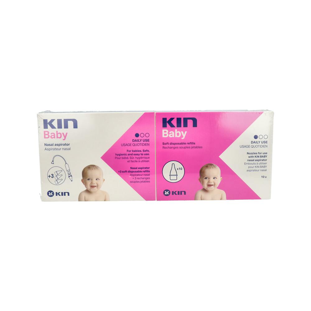 KIN BABY ASPIRADOR NASAL+RECAMBIO GRATIS