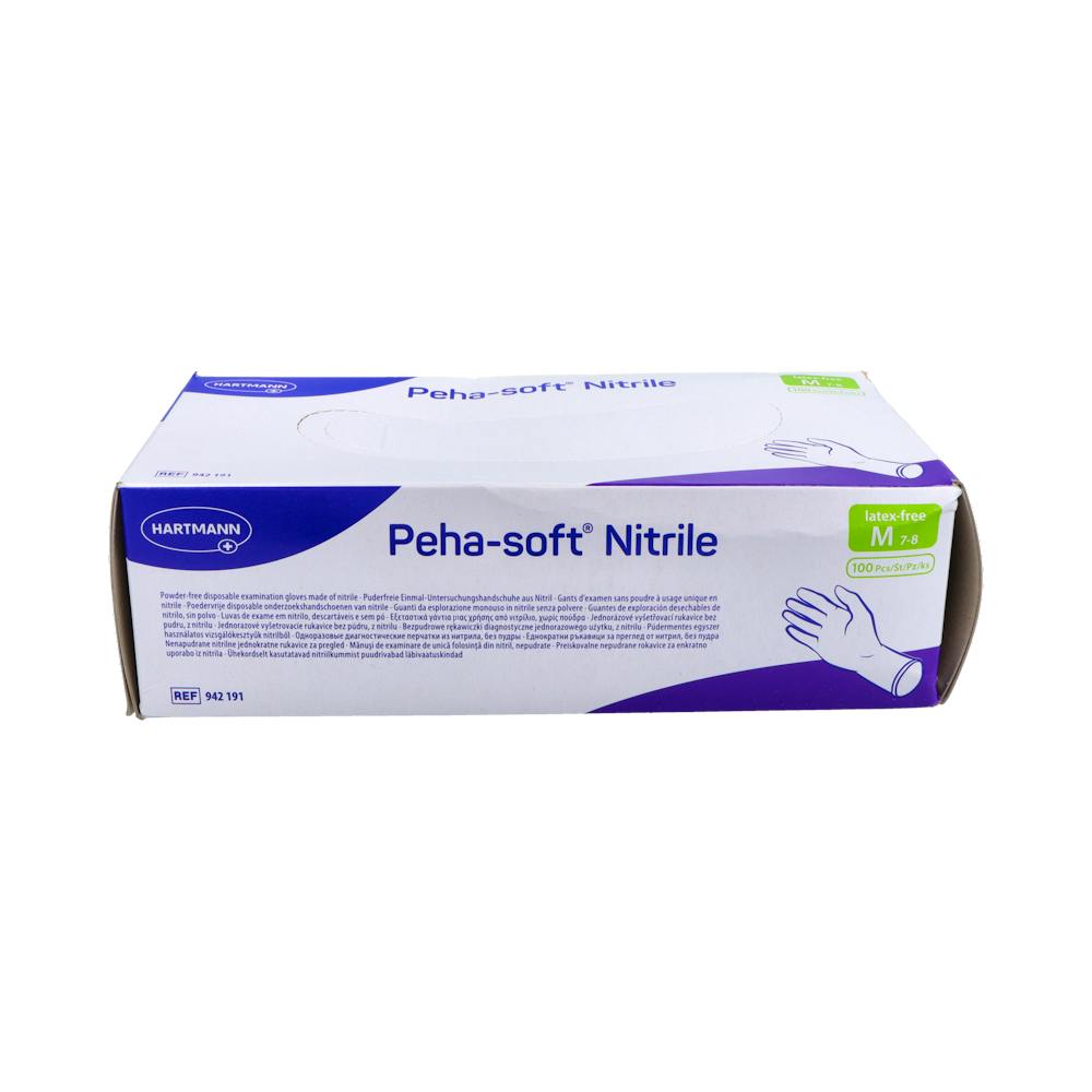PEHASOFT GUANTE NITRILE FINO TALLA M 100 U