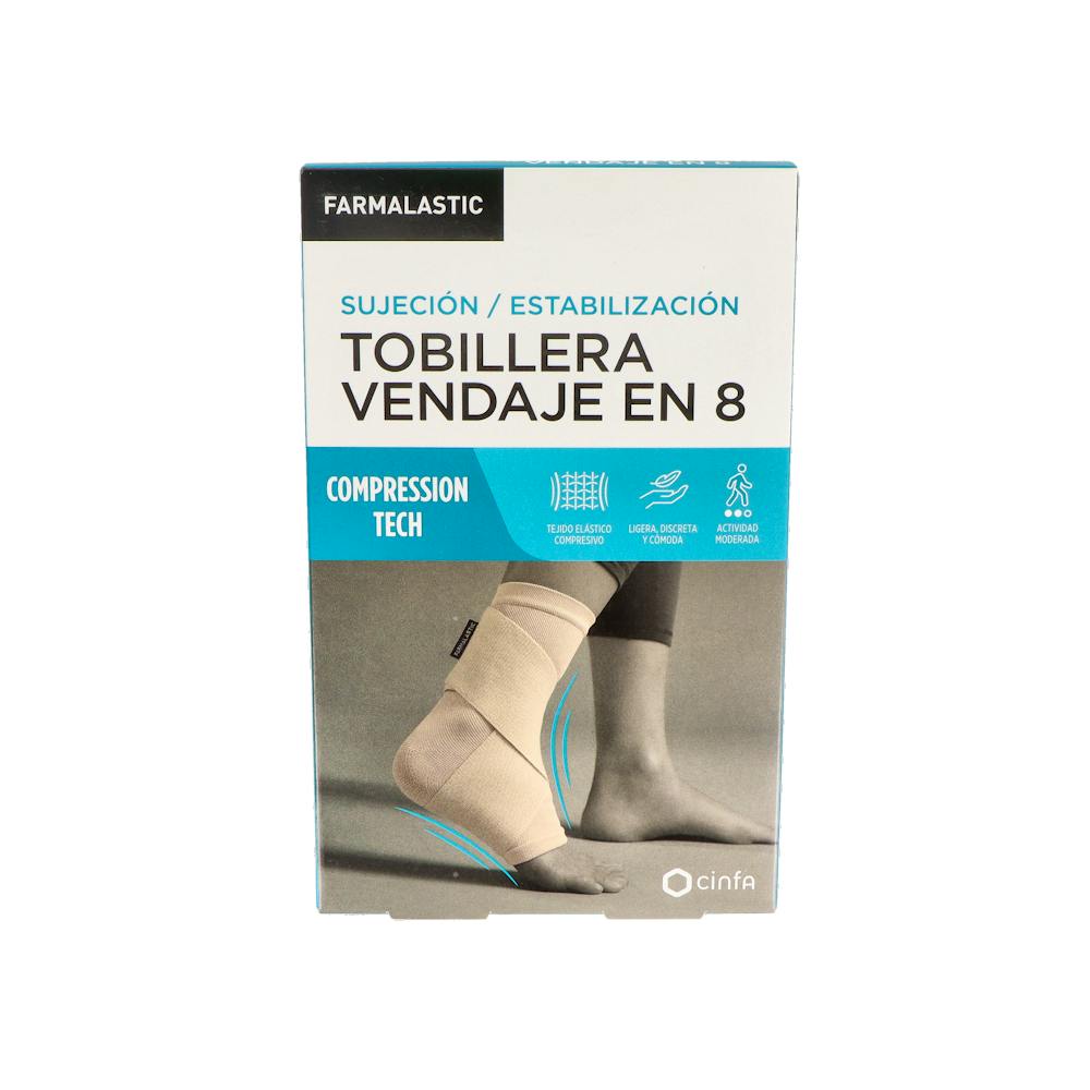 TOBILLERA VENDAJE EN 8 FARMALASTIC TALLA P