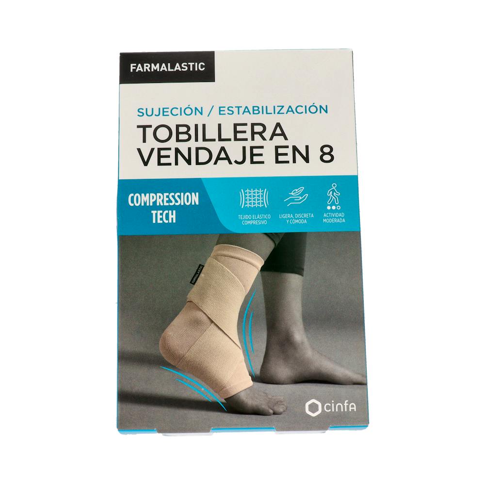 TOBILLERA VENDAJE EN 8 FARMALASTIC TECH EG