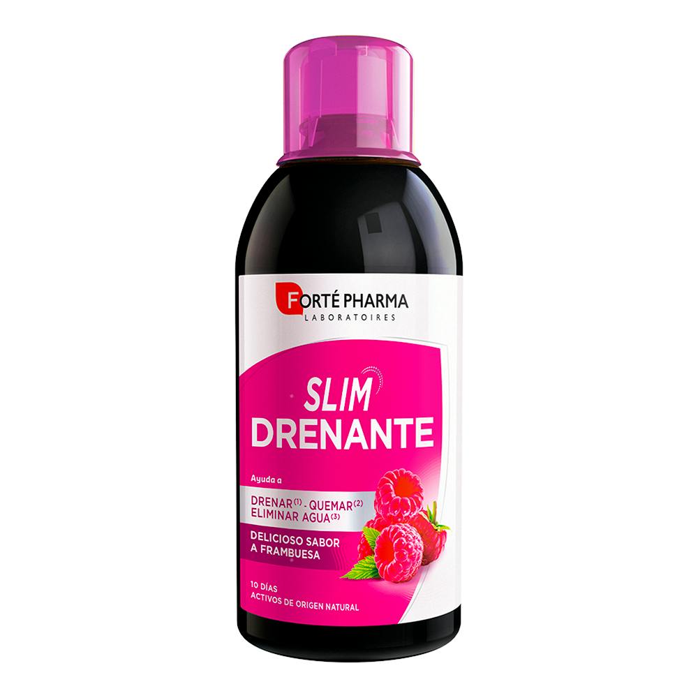 SLIM DRENANTE 1 FRASCO 500 ML SABOR FRAMBUESA