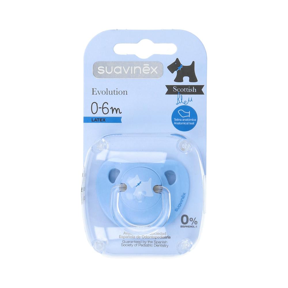 CHUPETE LATEX T ANATOMICA SUAVINEX 0 6 MESES A
