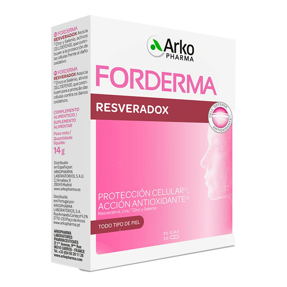 RESVERADOX FORTE 30CAPS 50MG