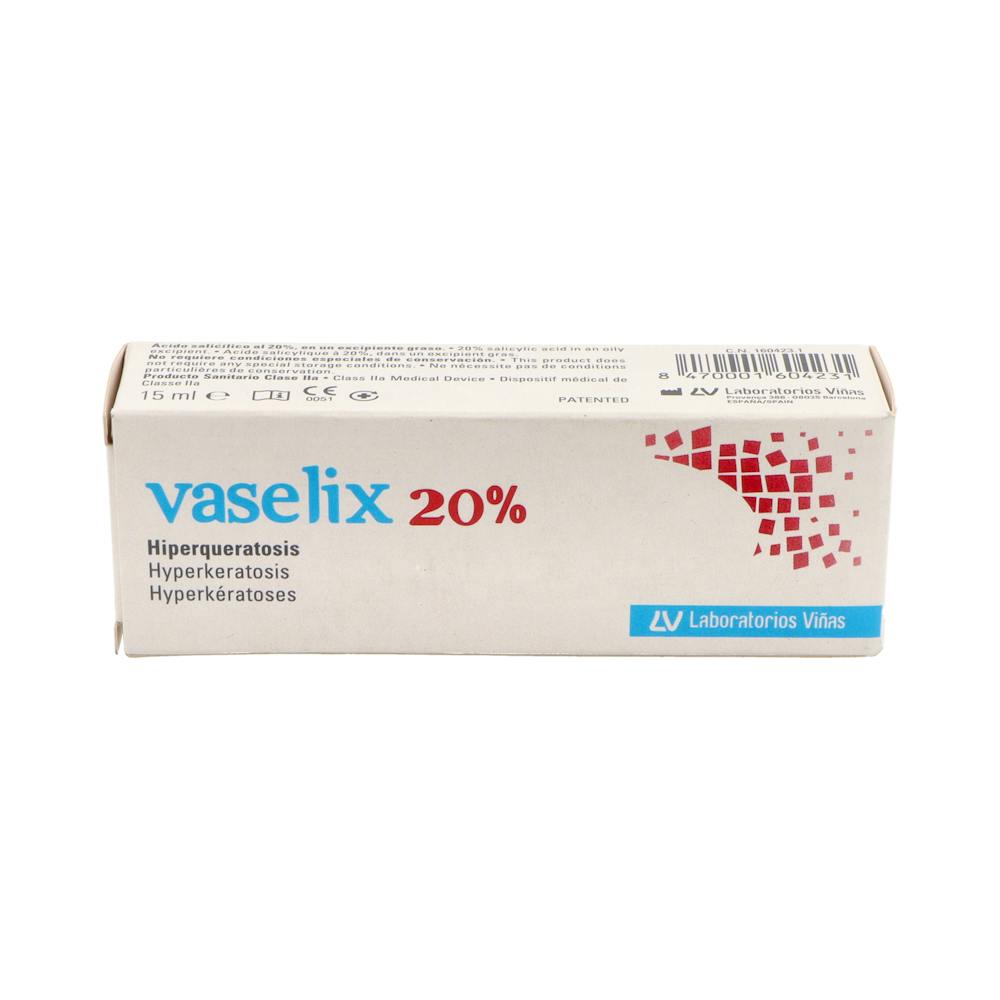VASELIX 20 % SALICILICO 1 ENVASE 15 ML