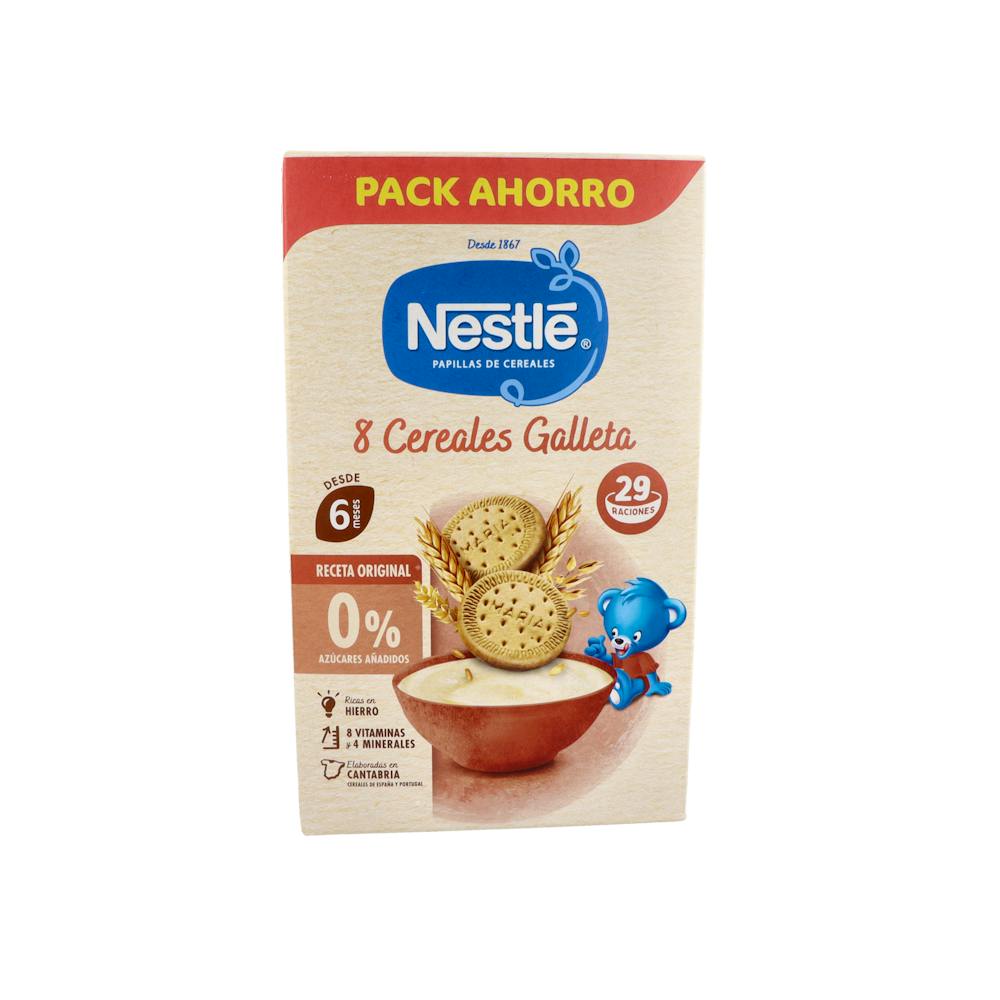 NESTLE PAPILLA 8 CEREALES GALLETA MARIA 725 G FORMATO AHORRO