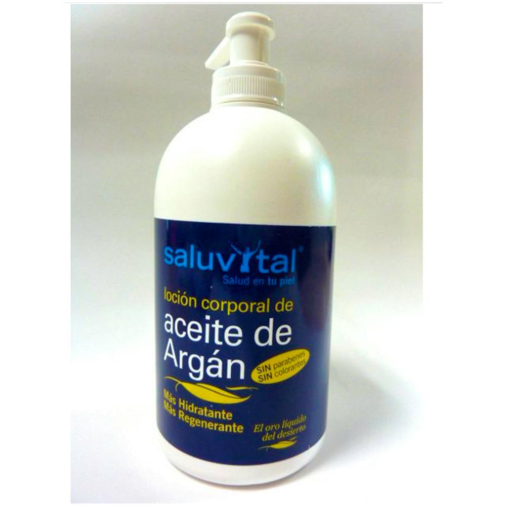 SALUVITAL LOCION CORPORAL ACEITE DE ARGAN 500 ML