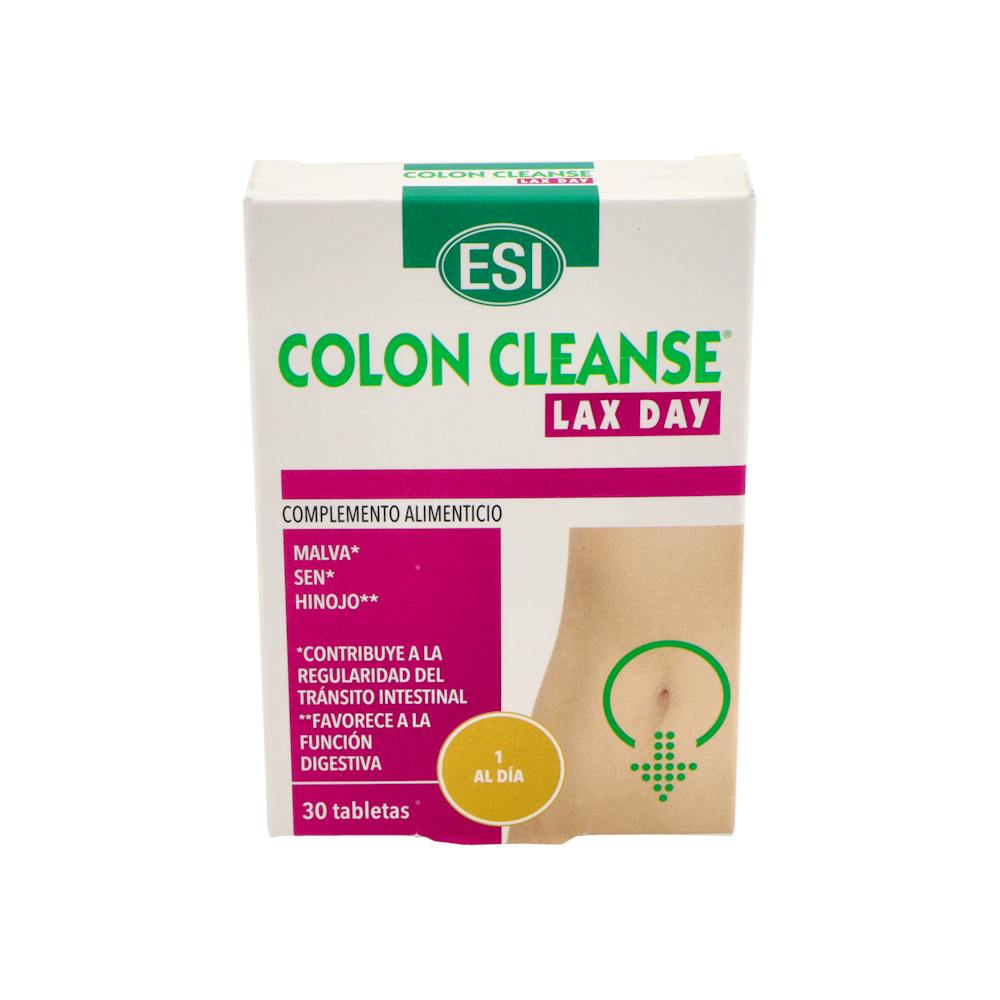 COLON CLEANSE LAX DAY ESI 30 TABLETAS