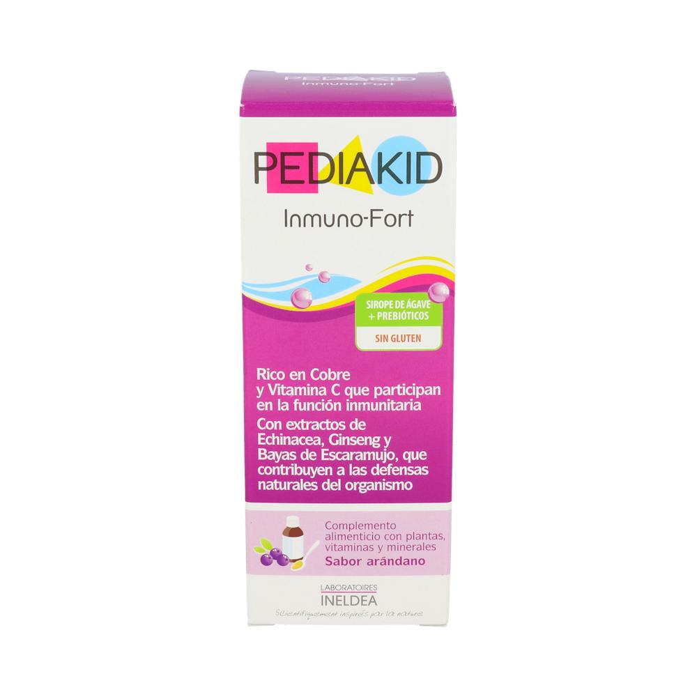 PEDIAKID INMUNO FORT JARABE 125 ML 3A+