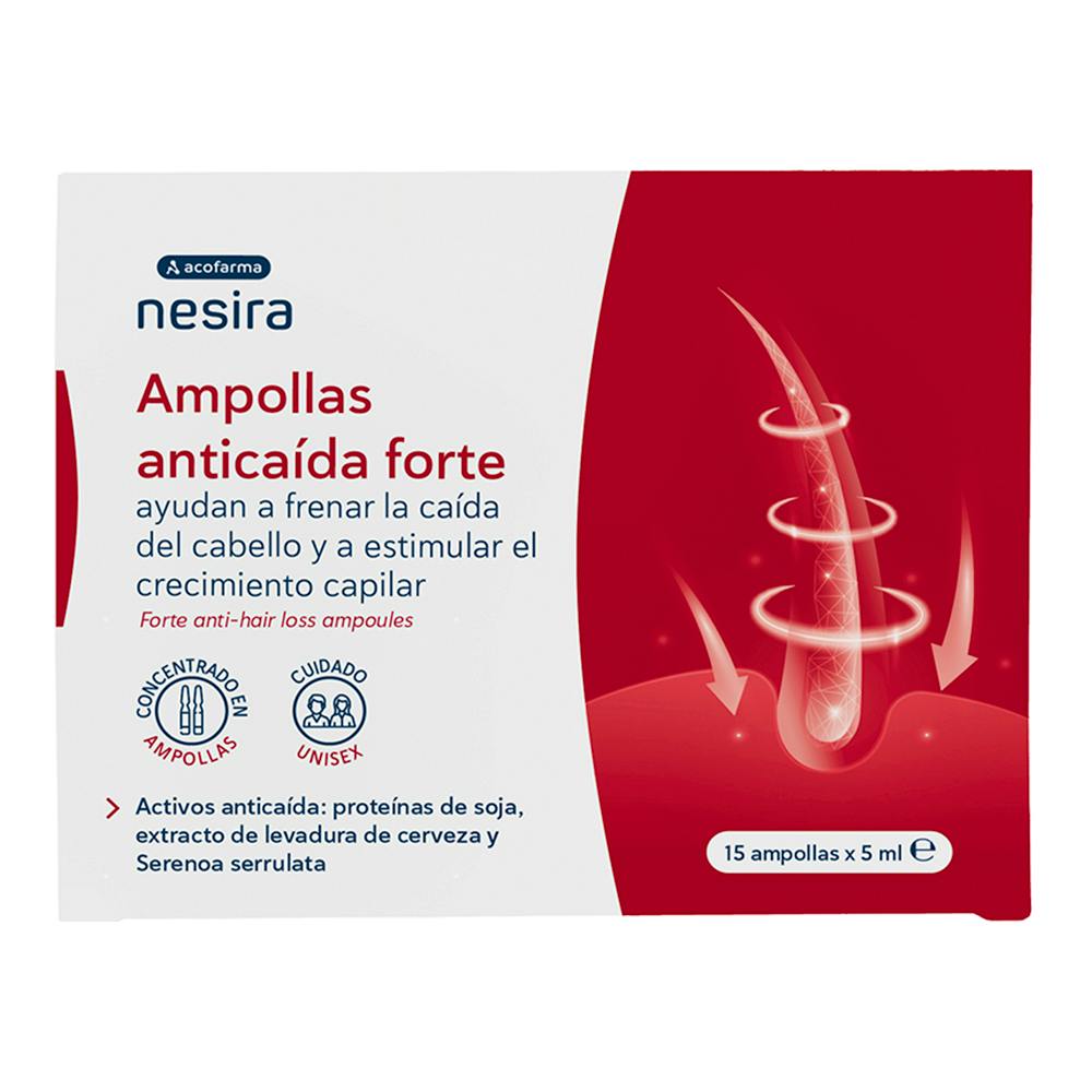 ACOFAR NESIRA ANTICAIDA FORTE 15 AMPOLLAS