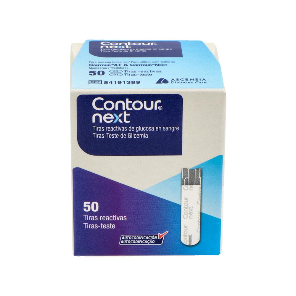 TIRAS REACTIVAS CONTOUR NEXT 50 TIRAS REACTIV