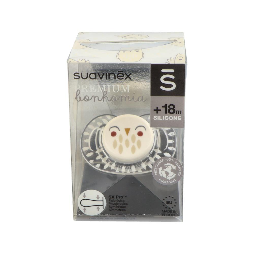 CHUPETE TETINA SILICONA SUAVINEX PREMIUM FISI