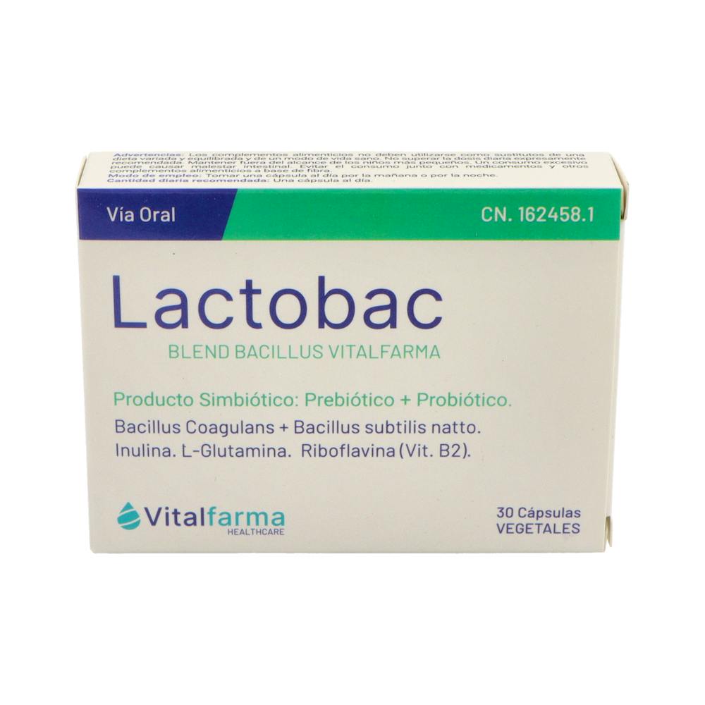 VITALFARMA LACTOBAC 30 CAPSULAS