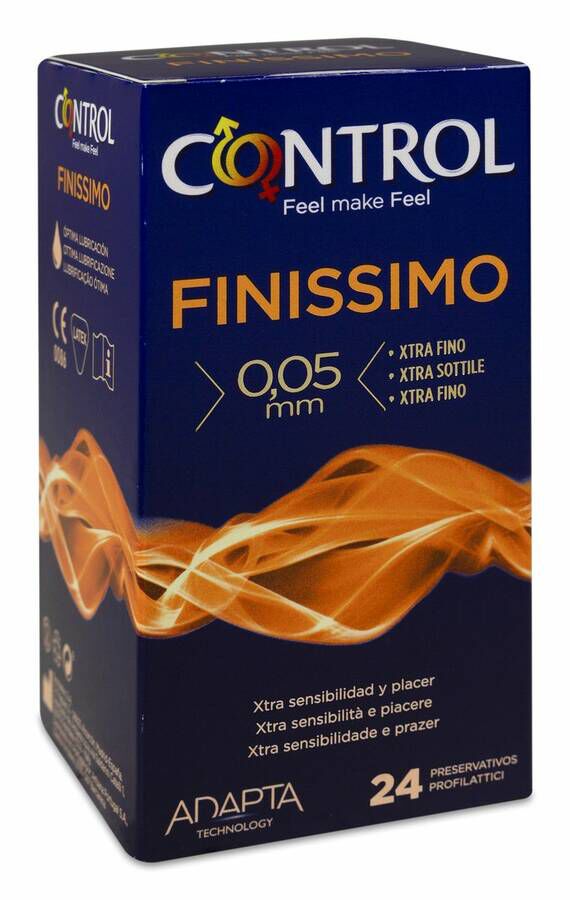 CONTROL FINISSIMO ORIGINAL PRESERVATIVOS 24 UNIDADES
