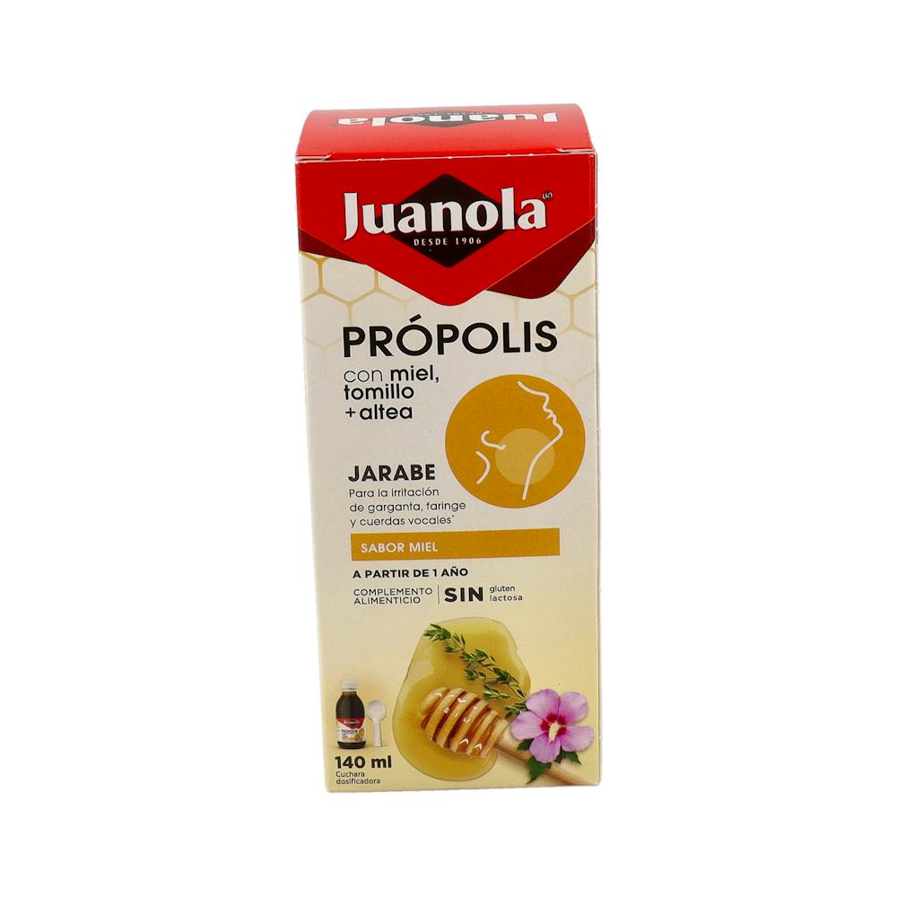JUANOLA PROPOLIS JARABE CON MIEL TOMILLO Y ALTEA?