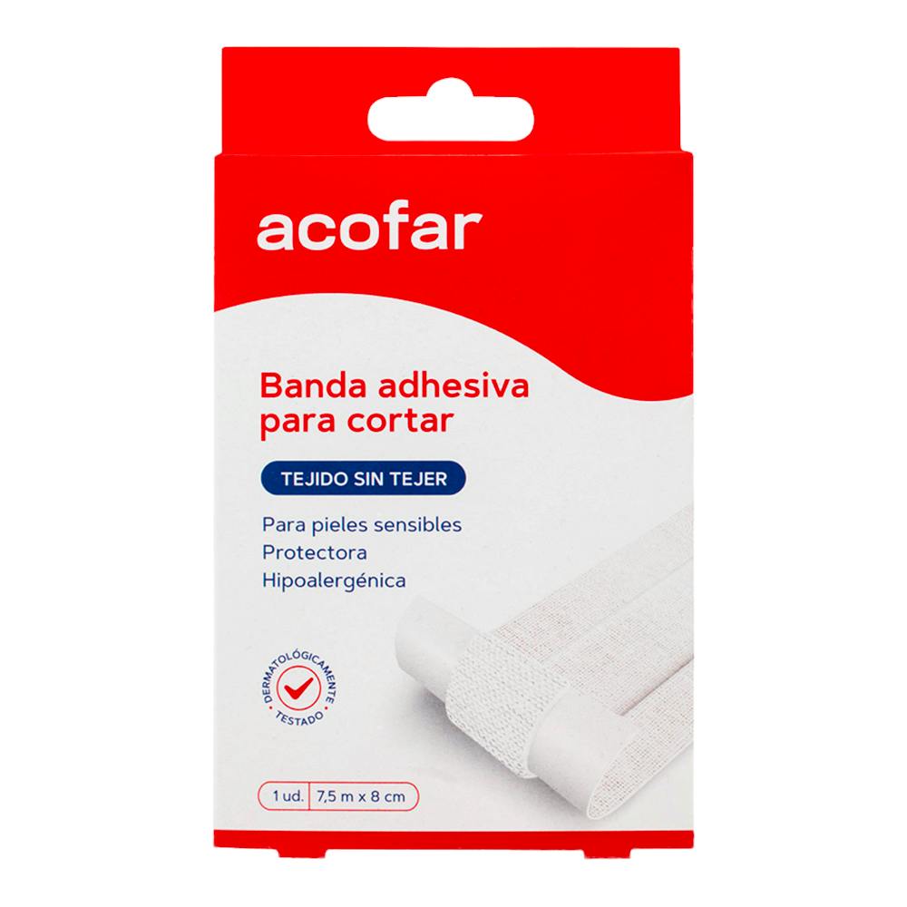 ACOFAR APOSITO SIN TEJER 75 X 8 CM ADH