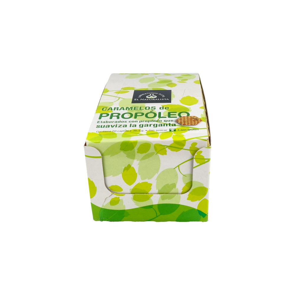 CARAMELOS DE PROPOLEO SIN AZUCAR EL NATURALISTA 1 ENVASE 365 G