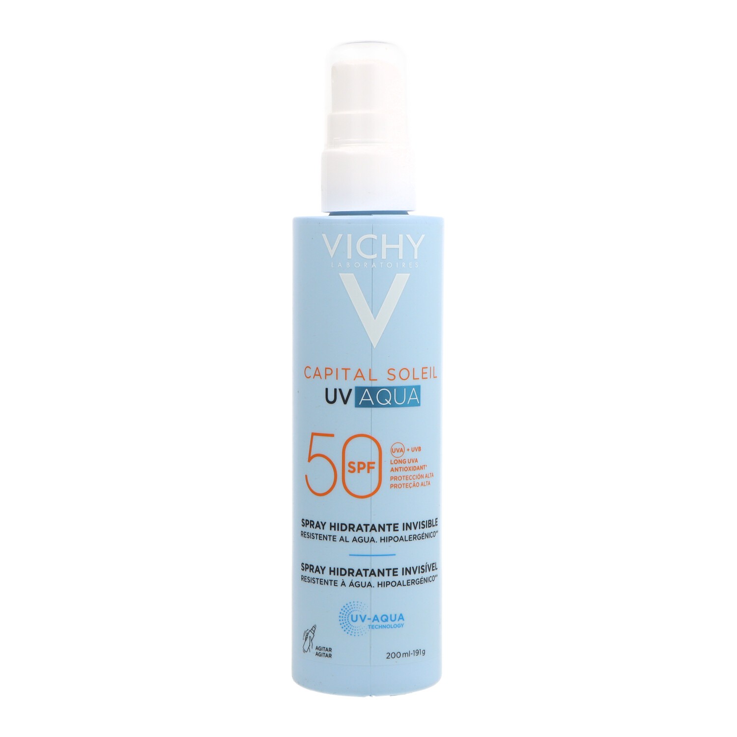 VICHY CAPITAL SOLEIL UV AQUA SPRAY SPF50+ 200 ML