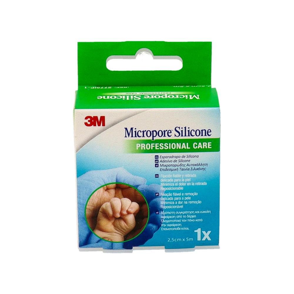 ESPARADRAPO HIPOALERGICO SILICONA 3M 5 M X 25 CM