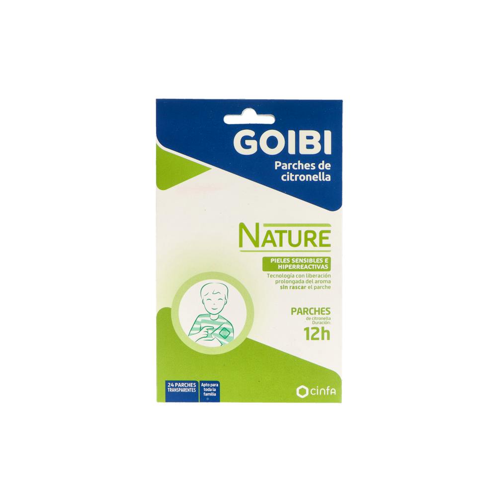 GOIBI ANTIMOSQUITOS PARCHES SOBRE LA ROPA 24U